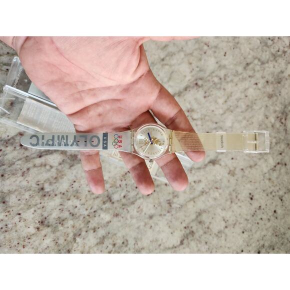 Swatch Special Gz150j Olympic Team Usa NewIn box with paperwork and battery - Picture 10 of 11
